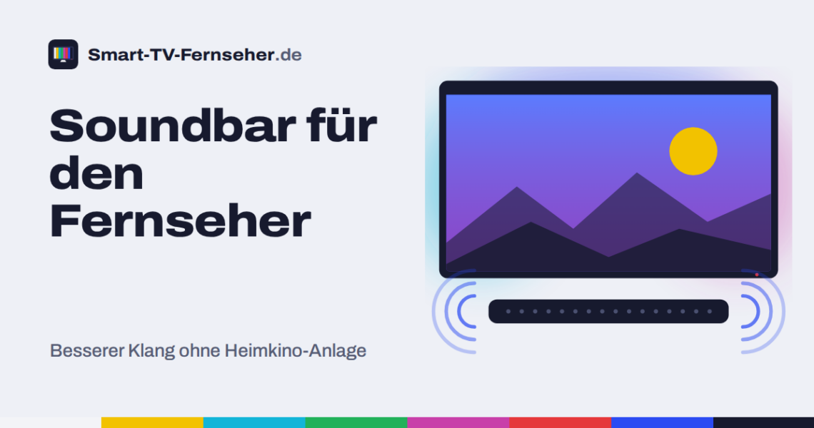 Grafik zum Thema: Soundbar für den Fernseher: Besserer Klang ohne Heimkino-Anlage
